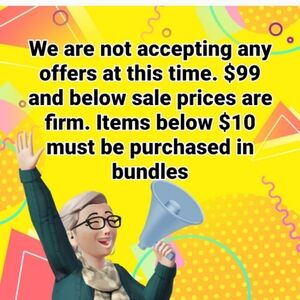 No additional discounts, not accepting any offers